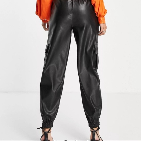 A New Day Faux Leather Joggers - Picture 2 of 9